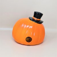 1990s PR Halloween Pumpkin Ceramic Light