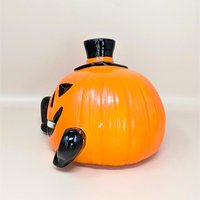 1990s PR Halloween Pumpkin Ceramic Light