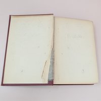 Antique Robert Brownings Poems Hardcover Book
