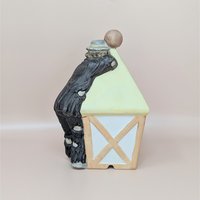 Flambro Emmett Kelly Jr. Clown Lantern Figurine