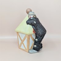Flambro Emmett Kelly Jr. Clown Lantern Figurine
