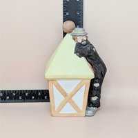 Flambro Emmett Kelly Jr. Clown Lantern Figurine