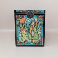 1988 Tiny Tim Music Box – Enesco Limited Edition – Victorian Christmas Carol Decor