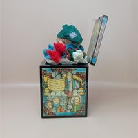 1988 Tiny Tim Music Box – Enesco Limited Edition – Victorian Christmas Carol Decor