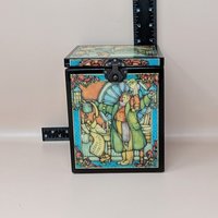 1988 Tiny Tim Music Box – Enesco Limited Edition – Victorian Christmas Carol Decor