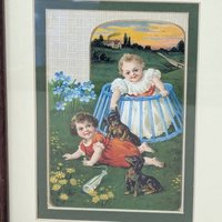 Sasparella Advertising Cards Framed Art Set of 2