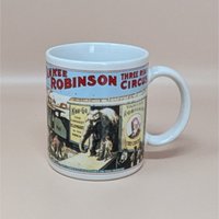 1987 Flambro Circus Poster Mugs – Set of 4 – Vintage Circus World Museum