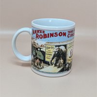 1987 Flambro Circus Poster Mugs – Set of 4 – Vintage Circus World Museum