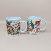 1987 Flambro Circus Poster Mugs – Set of 4 – Vintage Circus World Museum