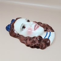 1995 Dorothy Clay Art Wizard of Oz Ceramic Wall Mask