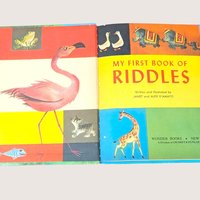 1960 My First Book of Riddles by Janet and Alex DAmato