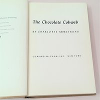 1948 The Chocolate Cobweb by Charlotte Armstrong