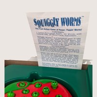 1991 Golden Squiggly Worms Game