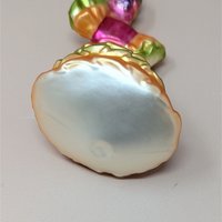 Glass Dancer Ornament – Vintage Midwest of Cannon Falls – Blown Glass Germany
