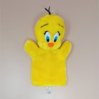 1971 Warner Bros Tweety & Sylvester Plush Hand Puppets