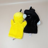 1971 Warner Bros Tweety & Sylvester Plush Hand Puppets