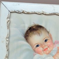 1940s Charlotte Becker Take Me In Your Arms Framed Nursery Print