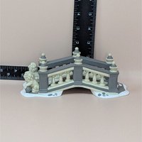 1990s Department 56 Heritage Village Bridges Pair