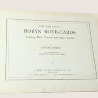 1935 Robyn Rote-Cards by Louise Robyn