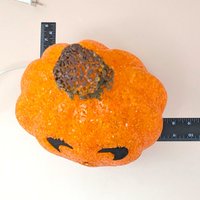 1990s Vintage Popcorn Melted Plastic Jack O'Lantern Light