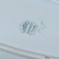 1920s Suhl Germany Floral Porcelain Celery Tray