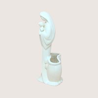 1960s Haeger Madonna and Child Ceramic Planter