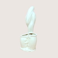 1960s Haeger Madonna and Child Ceramic Planter