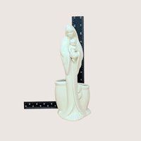 1960s Haeger Madonna and Child Ceramic Planter