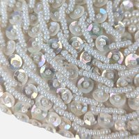 1960s Princess Gardner Mid Century Glam Beaded Sequin Coin Purse