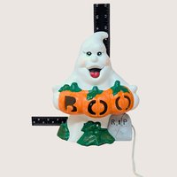 1980s Atlantic Mold Ceramic Ghost Halloween Light