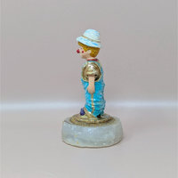 2000 Ron Lee Rascal Clown Onyx Base Figurine