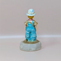 2000 Ron Lee Rascal Clown Onyx Base Figurine