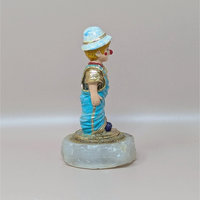 2000 Ron Lee Rascal Clown Onyx Base Figurine