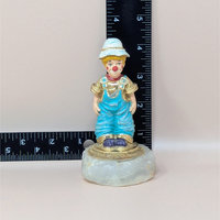 2000 Ron Lee Rascal Clown Onyx Base Figurine