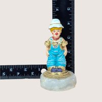 2000 Ron Lee Rascal Clown Onyx Base Figurine