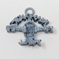 1993 MTV Headbangers Ball Pewter Pin and Pendant Set