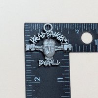 1993 MTV Headbangers Ball Pewter Pin and Pendant Set