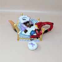 Dept 56 Little Red Riding Hood Storybook Teapot Set