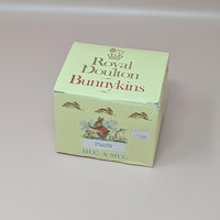 1984 Royal Doulton Bunnykins Sledding 2 Handled Mug