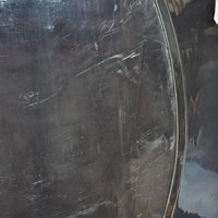 1960s Asian Black Lacquer Mother of Pearl Inlaid Wall Platter