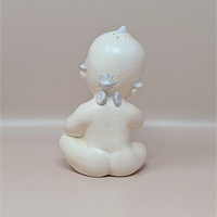 1950s Rose O'Neill Design Kewpie Ceramic Talcum Powder Shaker