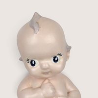 Vintage Ceramic Baby Doll Powder Shaker