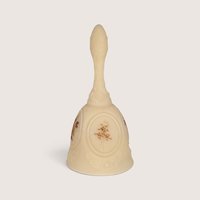 Vintage Fenton Hand Painted Satin Glass Bell Pam Bibbee