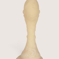 Vintage Fenton Hand Painted Satin Glass Bell Pam Bibbee