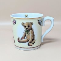 Royal Worcester Monday Child Teddy Bear Nursery Set