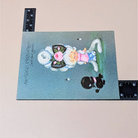 1960s Darcy Big Eye Girl and Dog Greeting Cards Set of 18