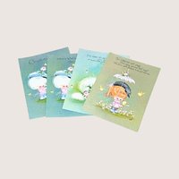 1960s Darcy Big Eye Girl and Dog Greeting Cards Set of 18
