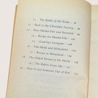 1972 Roald Dahl Charlie and the Great Glass Elevator Paperback Book