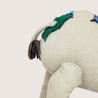 1940s Pattern Handmade Camel Cloth Plush Toy