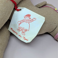 1940s Pattern Handmade Camel Cloth Plush Toy